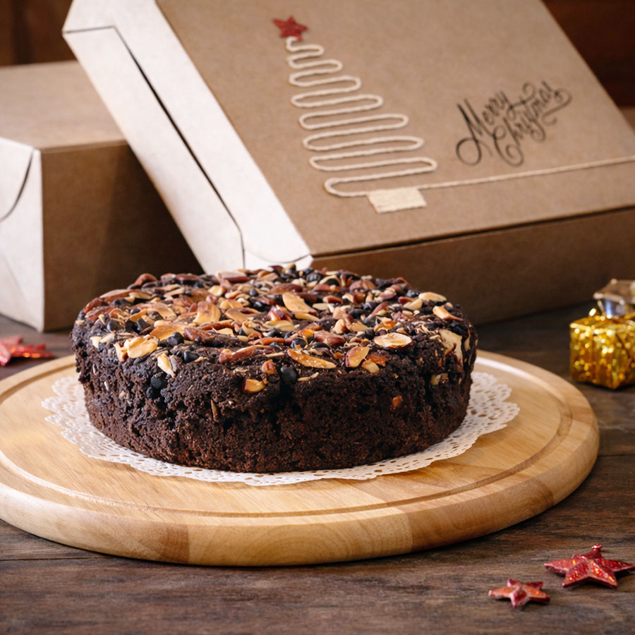 Healthy Cakes - Merry Christmas - Zucchini Cake